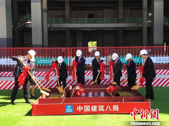 上海自貿區首家中外合資醫療機構萊佛士醫院封頂 上海自貿區首家中外合資醫療機構萊佛士醫院封頂
