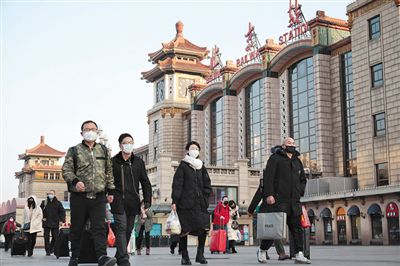 抵京旅客體溫不超過37.3℃才能出火車站