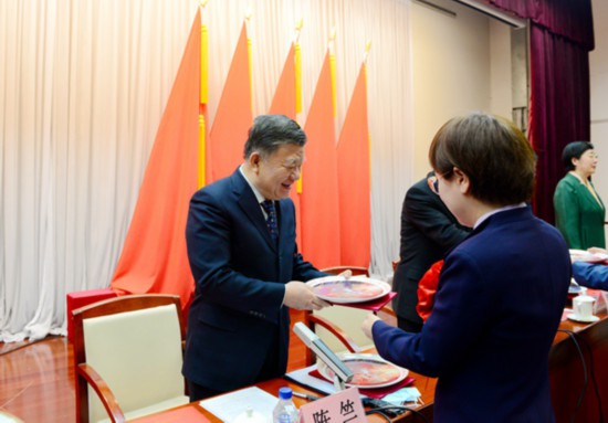 農工黨抗擊新冠肺炎疫情表彰大會在京召開