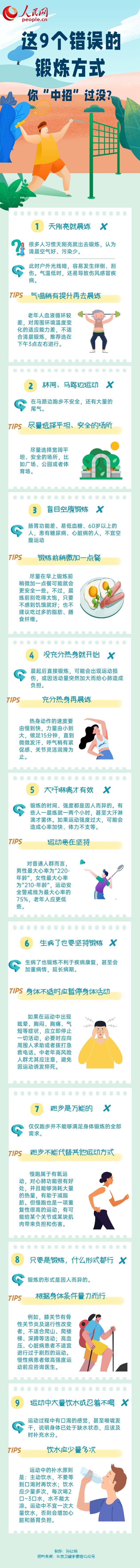 這9個錯誤的鍛煉方式，你“中招”過沒？