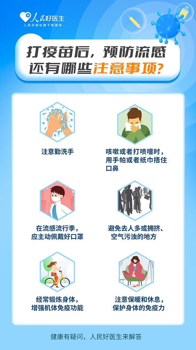 請(qǐng)注意!這些人群建議優(yōu)先接種流感疫苗