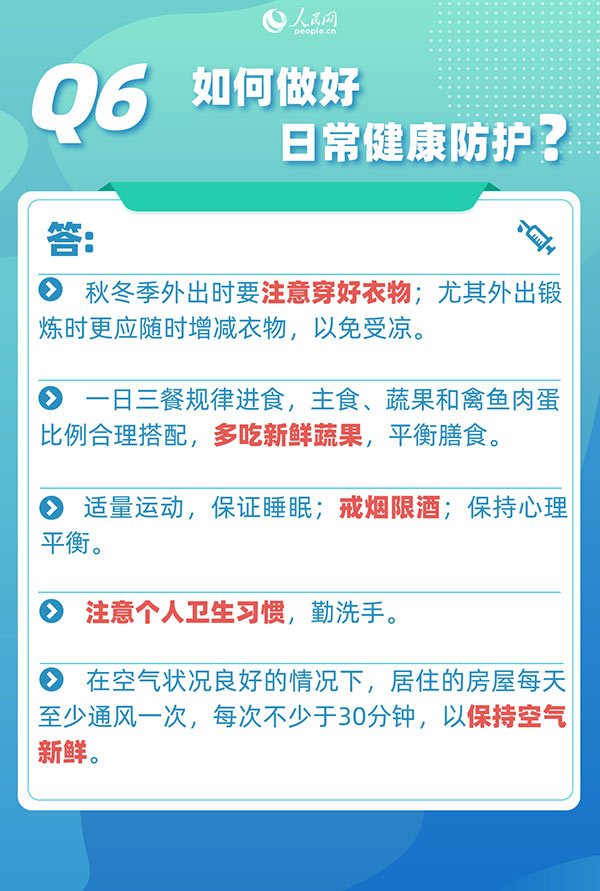 世界流感日：關于流感6個熱點問答
