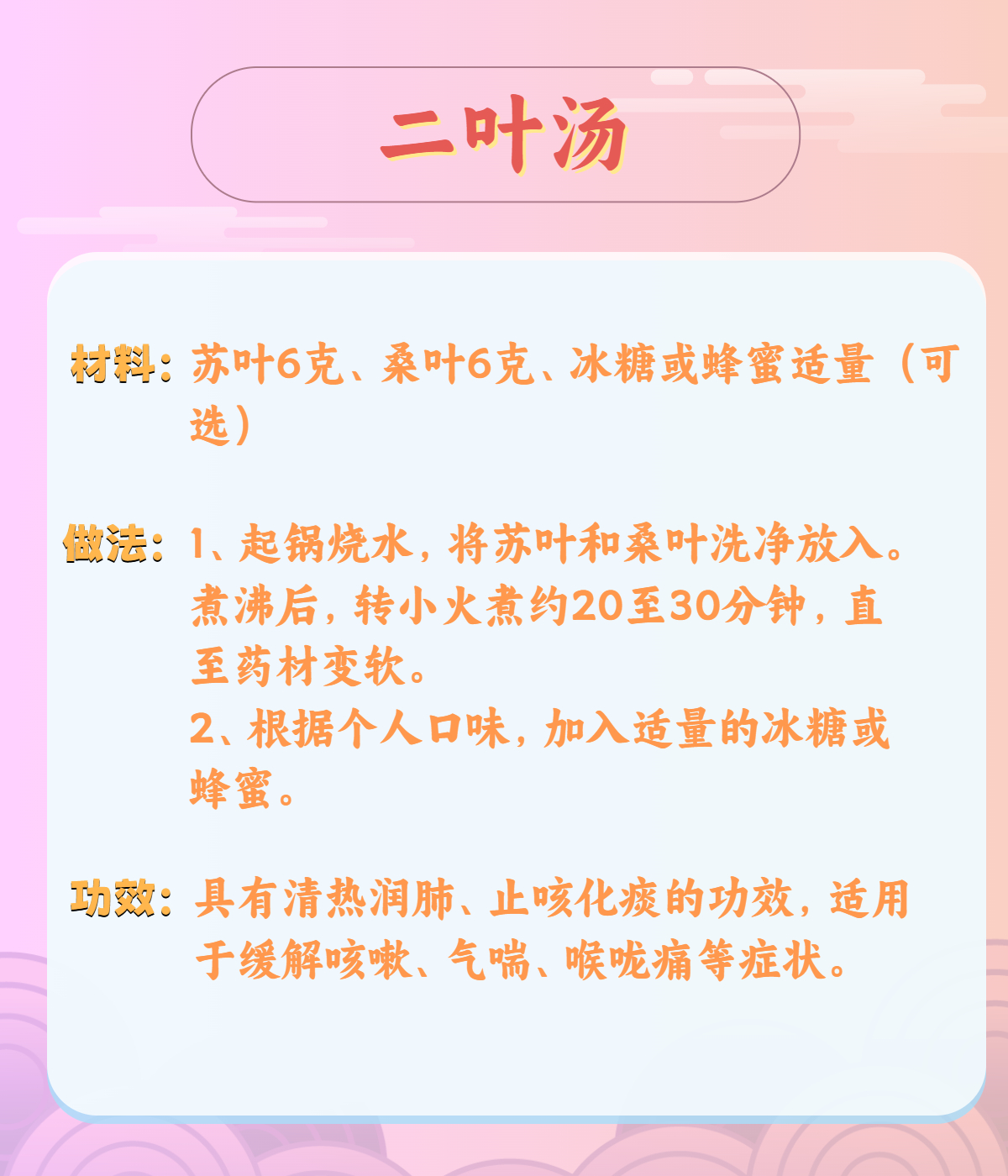 呼吸道感染恢復后仍咳嗽不止？專家推薦6款中藥茶飲