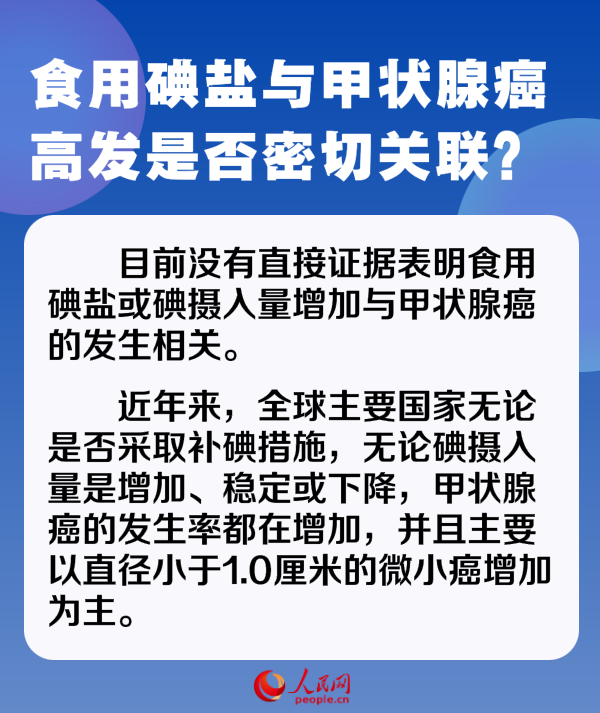 防治碘缺乏病日：6問6答 帶你認清這些“碘”