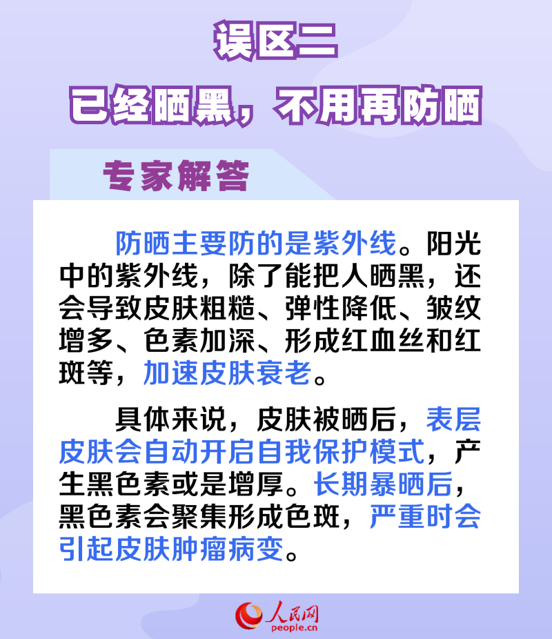 正確防曬延緩皮膚衰老 這6個防曬誤區你需要知道