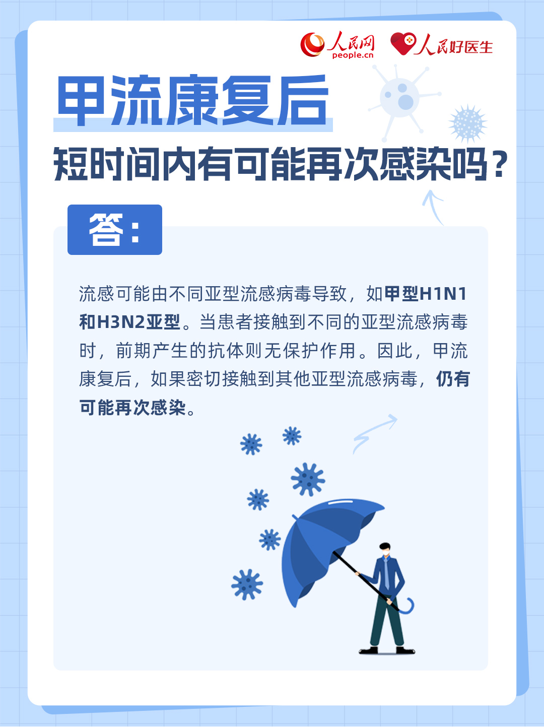 康復后如何提升免疫力？速看甲流6問6答