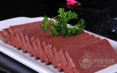 養生飲食禁忌 豬血不能和什么一起吃