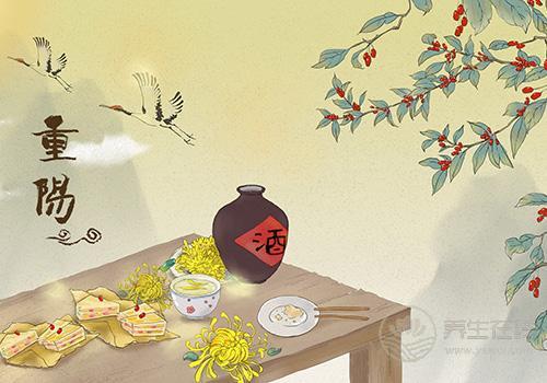 重陽節適合喝菊花酒菊花酒怎么釀
