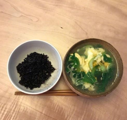 孫儷為減肥午餐青菜湯配米飯，好身材原來是對自己足夠狠