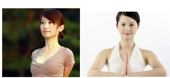 交給女性朋友幾種瑜伽動作來進行塑體