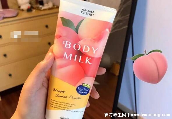 日本水蜜桃身體乳真的美白嗎，確實有美白效果(需長期堅持)
