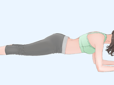 做平板支撐的好處 做平板支撐的注意事項(xiàng)