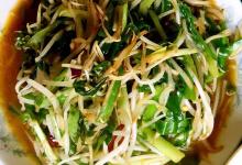 翡翠豆芽的做法-家常味炒菜譜