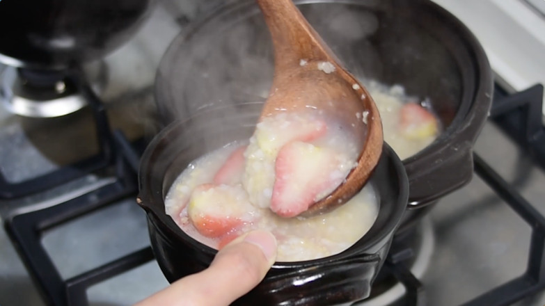 粥日食丨草莓糙米粥的做法-甜味煮菜譜