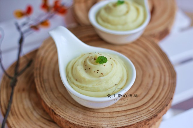 奶香土豆泥的做法-咸鮮味蒸菜譜