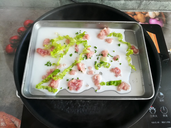 雙味卷腸粉的做法-咸鮮味蒸菜譜