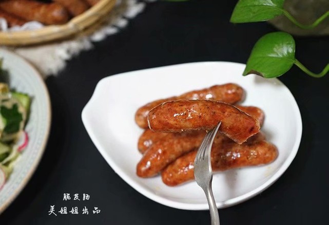 自制脆皮腸的做法-家常味煎菜譜-易網健康養生網 自制脆皮腸的做法-家常味煎菜譜
