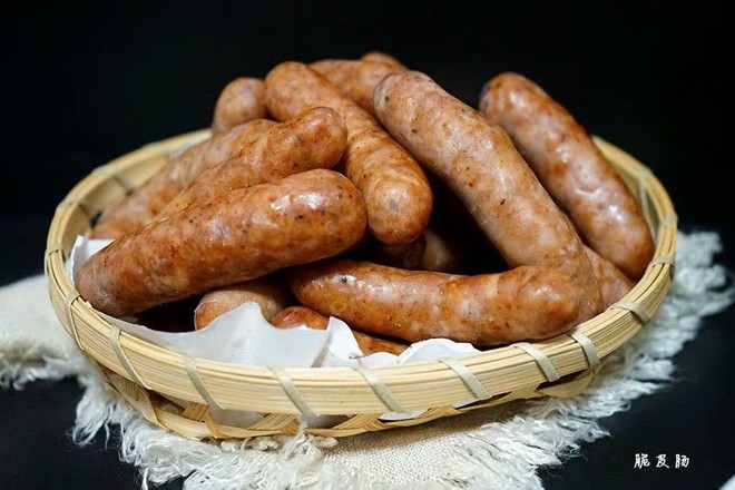 自制脆皮腸的做法-家常味煎菜譜