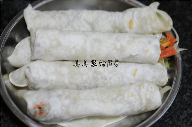 蔬菜卷餅的做法-家常味煎菜譜