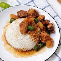 黃燜雞米飯的做法-家常味燒菜譜