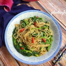 菠菜拌粉條的做法-家常味拌菜譜