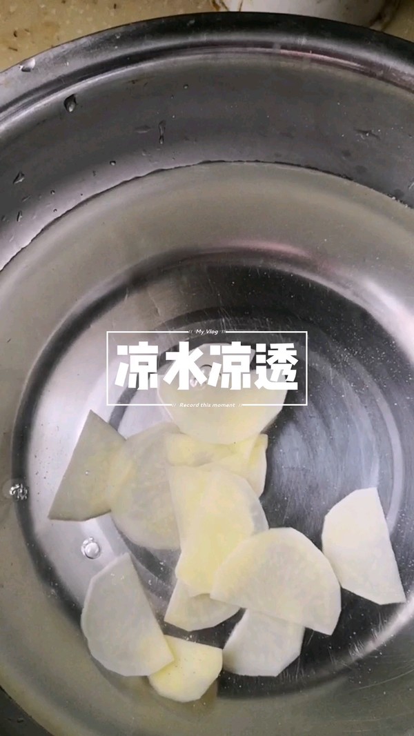 爽口土豆片的做法-酸甜味拌菜譜
