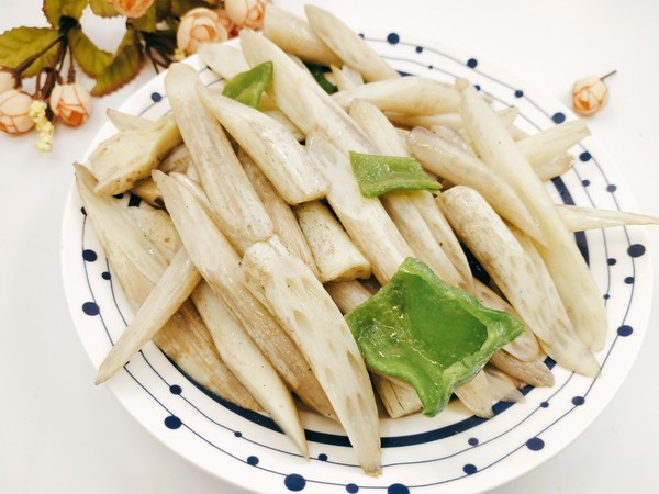 清炒藕帶的做法-咸鮮味炒菜譜