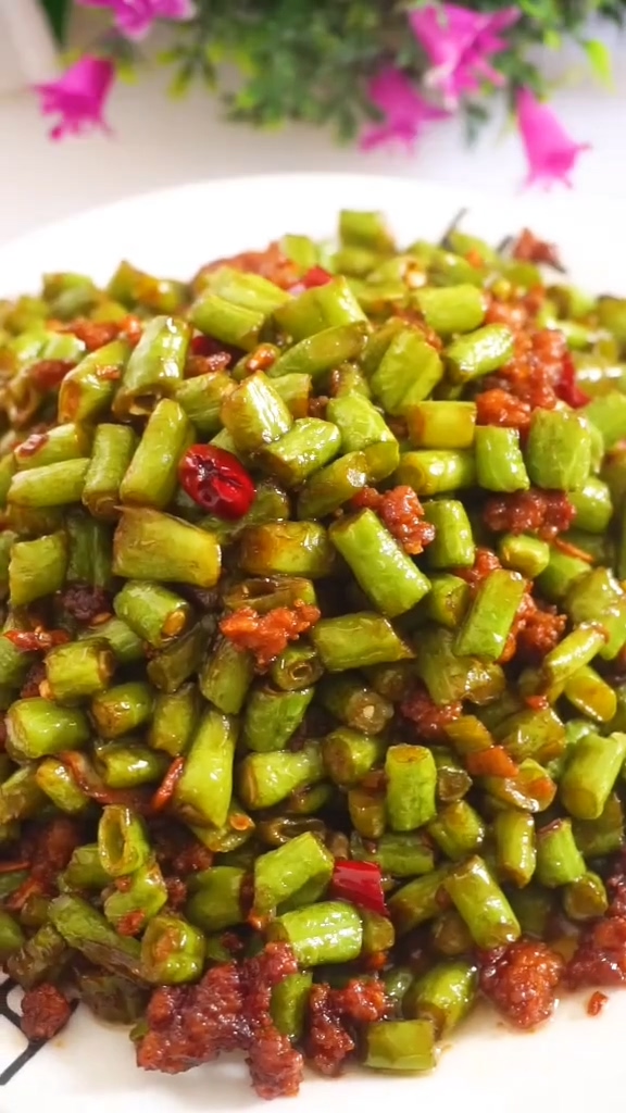 肉沫豆角的做法-咸鮮味炒菜譜-易網健康養生網 肉沫豆角的做法-咸鮮味炒菜譜