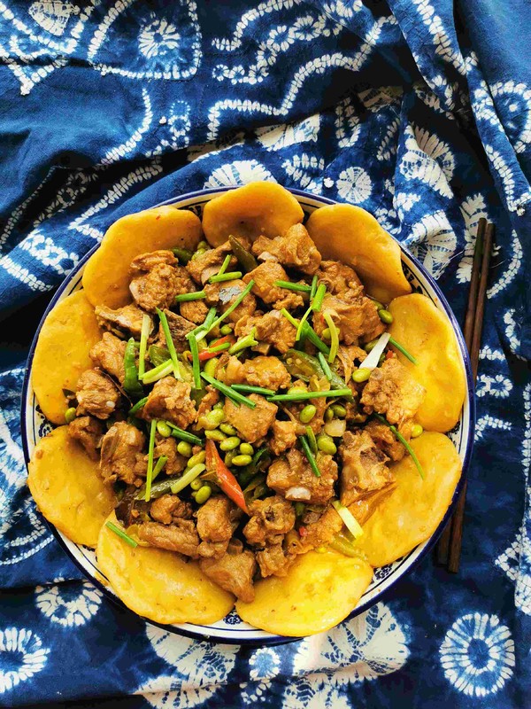 鍋邊饃饃—排骨燒毛豆的做法-家常味燒菜譜-易網健康養生網 鍋邊饃饃—排骨燒毛豆的做法-家常味燒菜譜