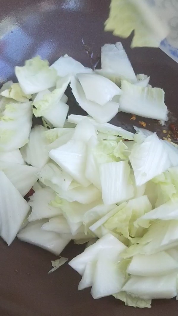 醋熘白菜的做法-酸辣味炒菜譜