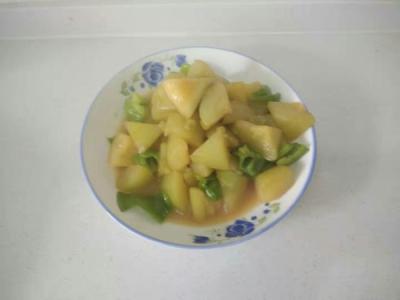 素燉角瓜的做法-家常味燉菜譜