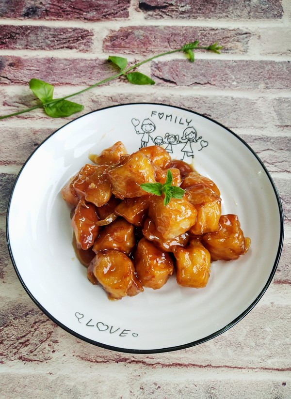 糖醋三文魚丁的做法-酸甜味炒菜譜-易網健康養生網 糖醋三文魚丁的做法-酸甜味炒菜譜