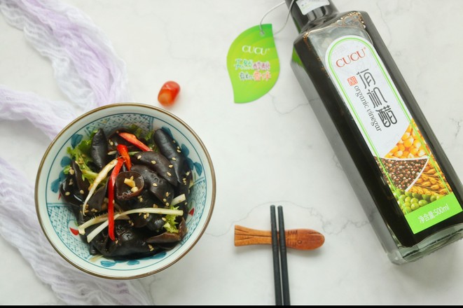 老醋木耳的做法-家常味拌菜譜-易網健康養生網 老醋木耳的做法-家常味拌菜譜