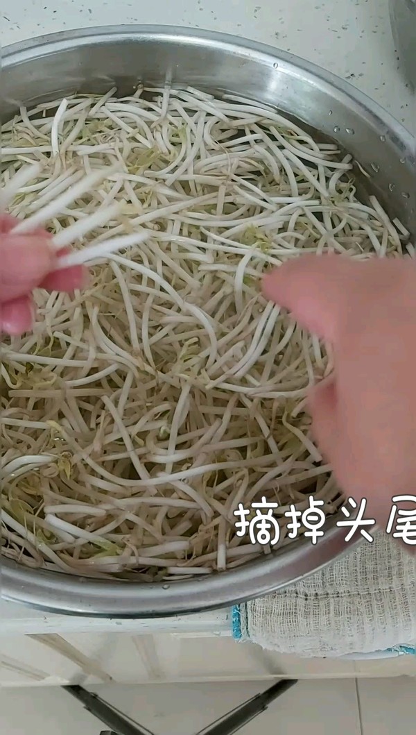 韭菜炒豆芽的做法-家常味炒菜譜