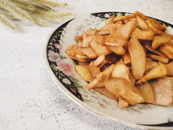 菱角米炒肉的做法-咸鮮味炒菜譜