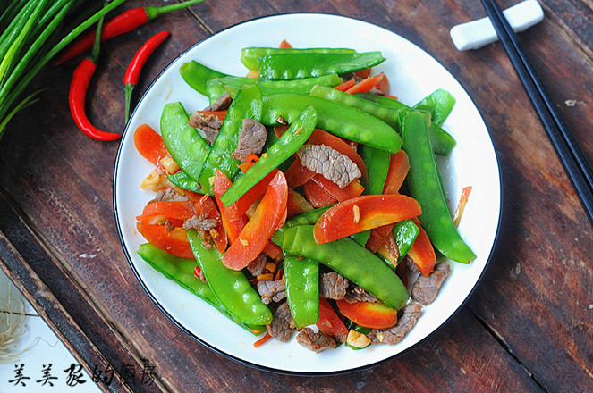 豌豆炒牛肉的做法-家常味炒菜譜-易網健康養生網 豌豆炒牛肉的做法-家常味炒菜譜
