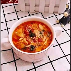 番茄蛋花湯的做法-家常味煮菜譜