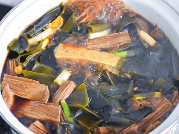 鹵海帶豆腐干的做法-其它口味鹵菜譜