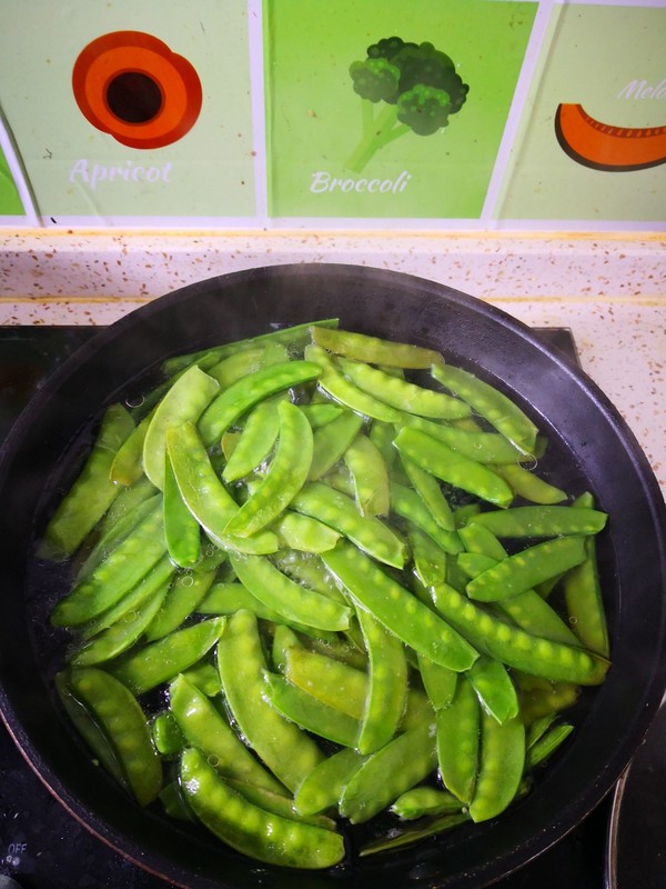 肉片荷蘭豆的做法-家常味炒菜譜