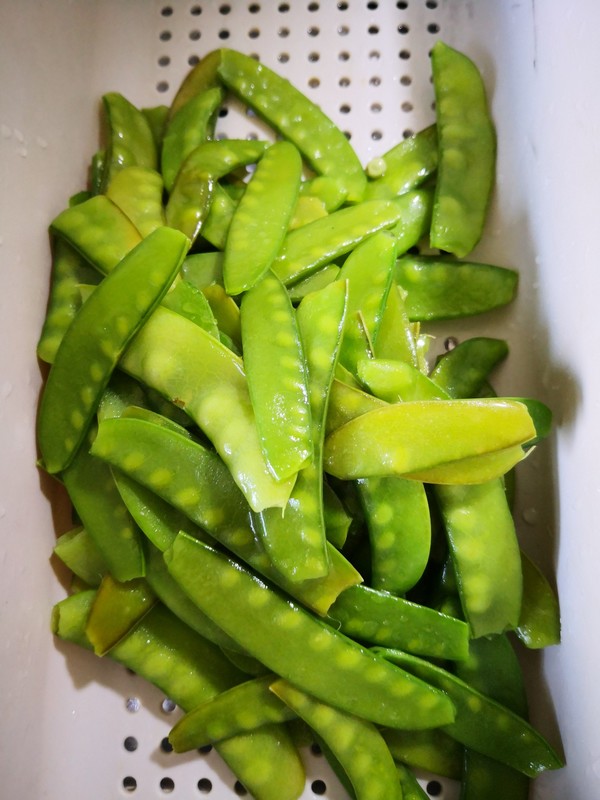 肉片荷蘭豆的做法-家常味炒菜譜