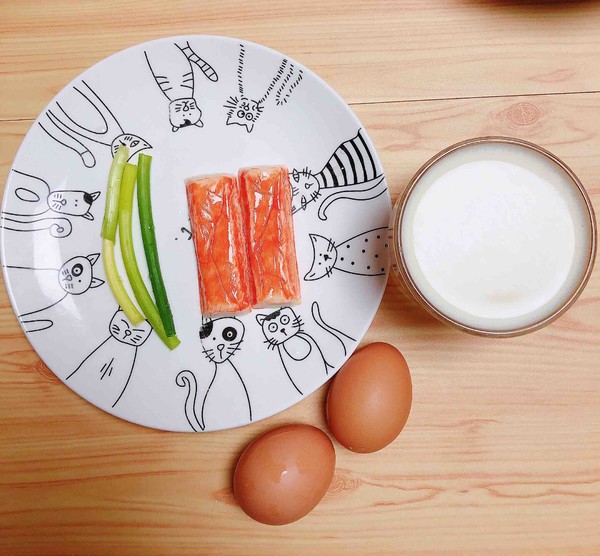 豆漿蟹柳蒸水蛋（經典家?；洸耍┑淖龇?咸鮮味蒸菜譜