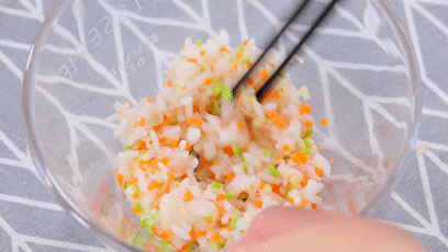 雞肉飯團(tuán)  寶寶輔食食譜的做法-家常味蒸菜譜