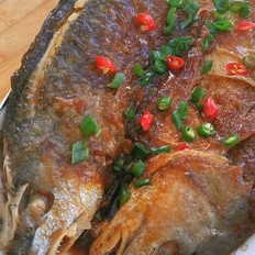 紅燒大黃魚的做法-咸鮮味燒菜譜