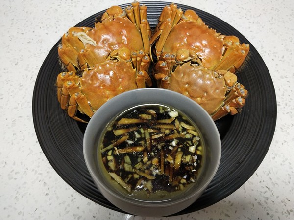 清蒸螃蟹配自制料汁的做法-家常味蒸菜譜-易網健康養生網 清蒸螃蟹配自制料汁的做法-家常味蒸菜譜