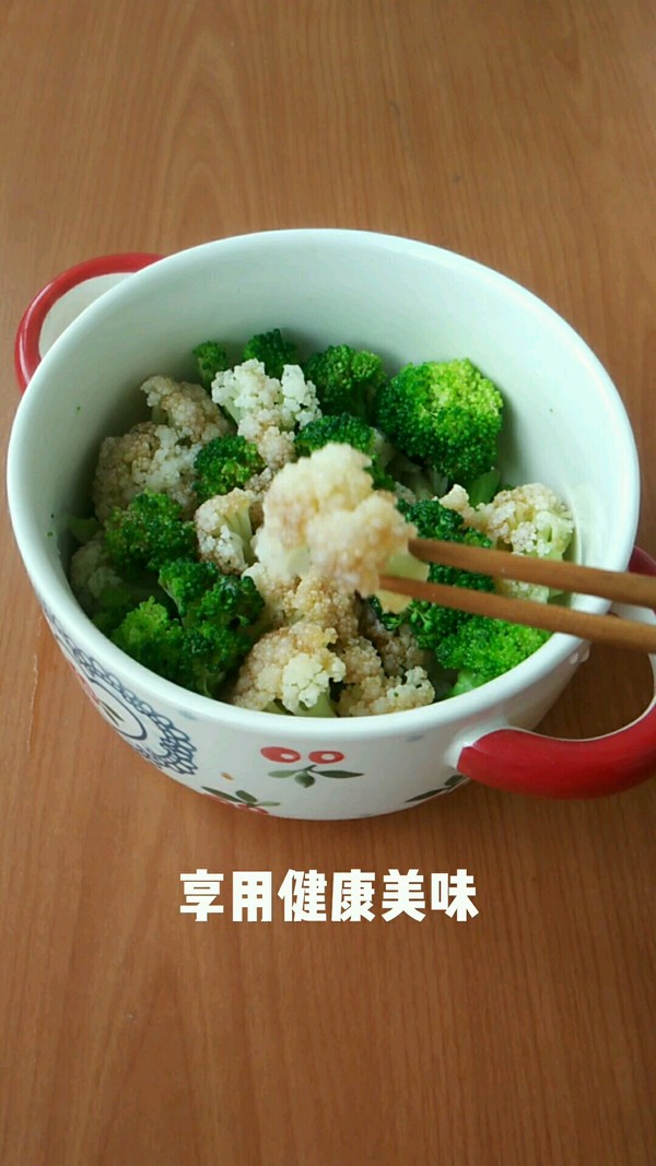 涼拌雙花的做法-家常味拌菜譜