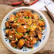 鍋巴土豆的做法-香辣味拌菜譜