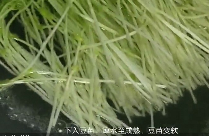 家常拌豆苗的做法-咸鮮味拌菜譜