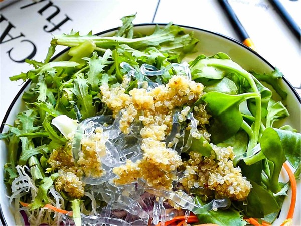 藜麥雜蔬的做法-香辣味拌菜譜