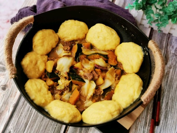 蔬菜燉牛肉貼餅子的做法-家常味燉菜譜-易網健康養生網 蔬菜燉牛肉貼餅子的做法-家常味燉菜譜