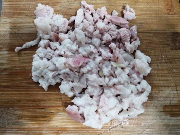 肉沫青菜的做法-家常味炒菜譜